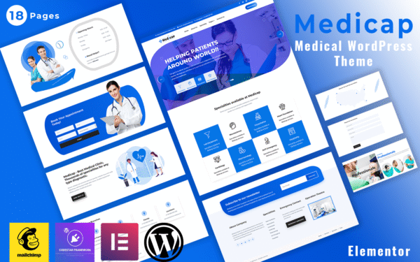 Medicap – Medical WordPress Elementor Theme WordPress Theme