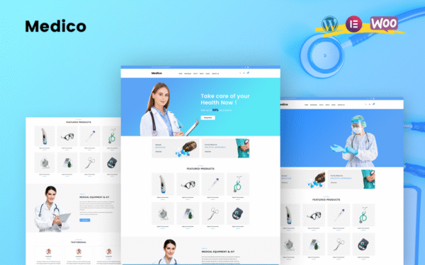 Medico – WooCommerce WordPress Theme WooCommerce Theme