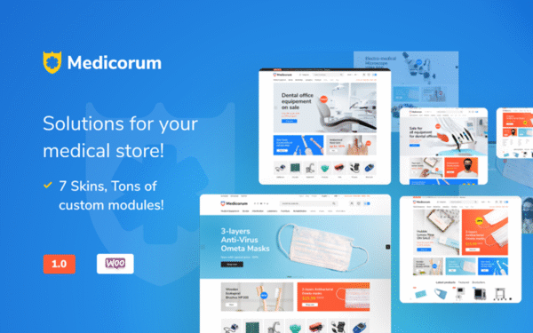 Medicorum – Medical Store WooCommerce Theme