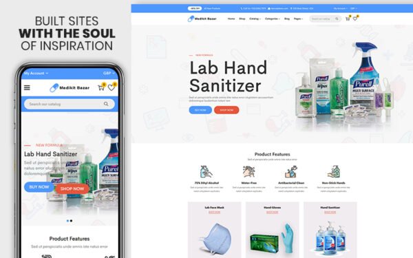Medikit Bazar – The Medicine & Medical Equipments Premium Shopify Theme