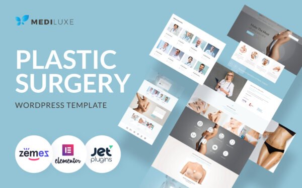 MediLuxe – Plastic Surgery WordPress Theme