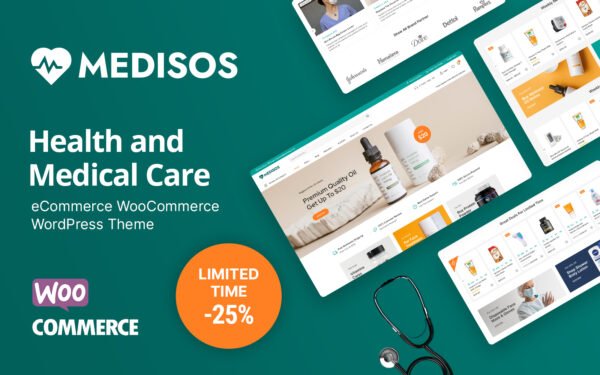 Medisos – Pharmacy and Drug and Medical WooCommerce Theme