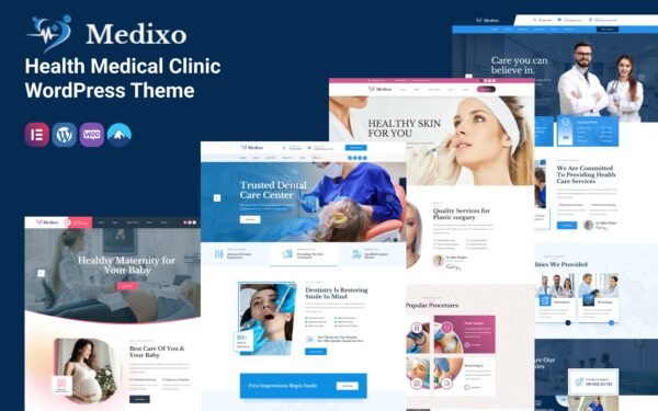 Medixo – Health Medical Clinic WordPress Theme