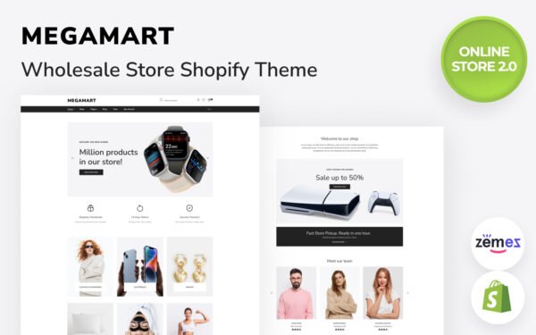 Megamart – Wholesale Responsive Online Store 2.0 Shopify Theme