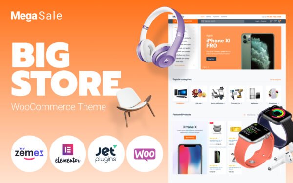 MegaSale – Innovative Online ECommerce Super Market WooCommerce Theme
