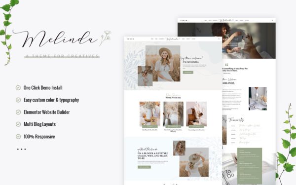 Melinda – WordPress Theme