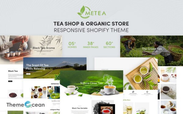 Metea – Tea Shop & Organic Store Responsive Shopify Theme