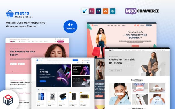 Metro – Electronics MegaShop WooCommerce Template WooCommerce Theme