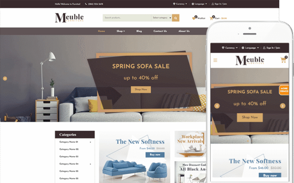 Meuble – Furniture Theme WooCommerce Theme