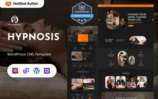 Mind Soul – Hypnosis And Mental Wellness Clinic WordPress Elementor Theme WordPress Theme