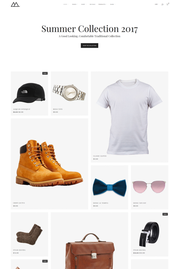 Mira – Minimal WooCommerce Theme