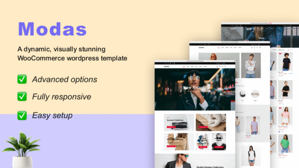 Modafolio Woocommerce Template WooCommerce Theme