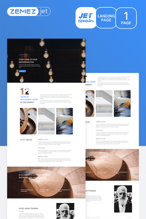 Modariny – Design – Jet Elementor Kit