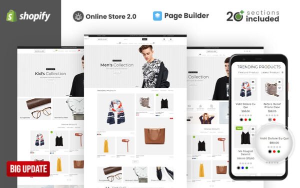 Modular – Multipurpose Shopify Os2.0 Theme Shopify Theme