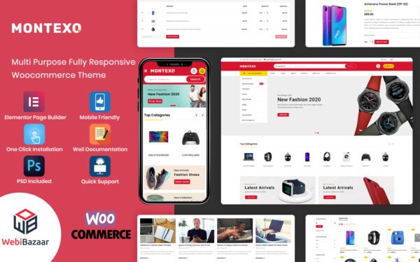 Montexo – Multipurpose Super Market WooCommerce Theme