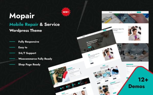 Mopair – Mobile Phone Repair Services WordPress Theme