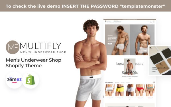 Multifly Men’s Underwear Shop Shopify Theme