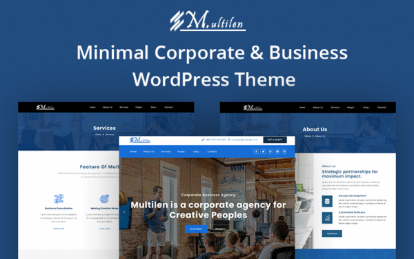 Multilen – Corporate WordPress Theme