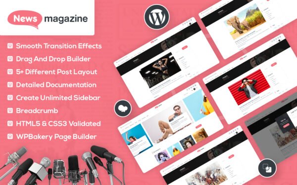 News & Magazine – Photography Blog WordPress Theme