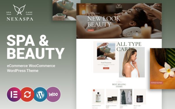 Nexaspa – Spa, Cosmetic and Beauty WooCommerce Theme