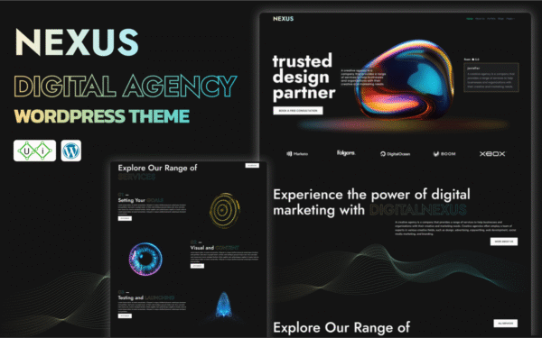 Nexus – Digital Agency and IT Solution WordPress Theme