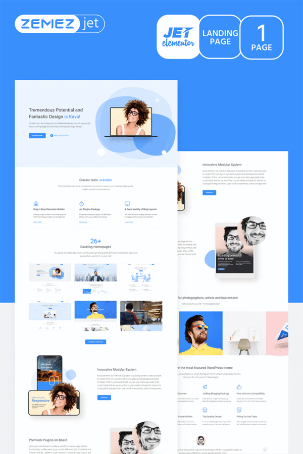 Normous – Business Jet Elementor Template Elementor Kit
