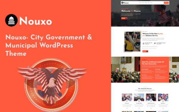 Nouxo – City Government & Municipal WordPress Theme