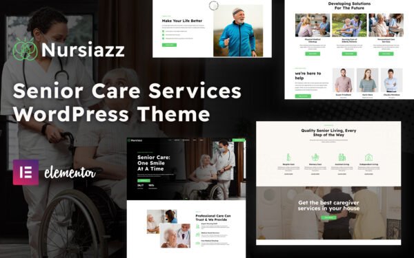 Nursiazz – Senior Care & Nursing Home WordPress Theme
