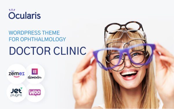 Ocularis – Doctor Clinic WordPress Theme for Ophthalmology