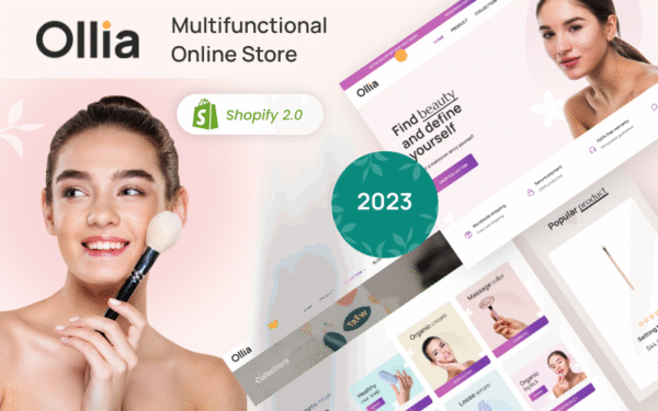 Ollia – Cosmetics and Beauty, Health Treatment Shopify 2.0 Theme Shopify Theme