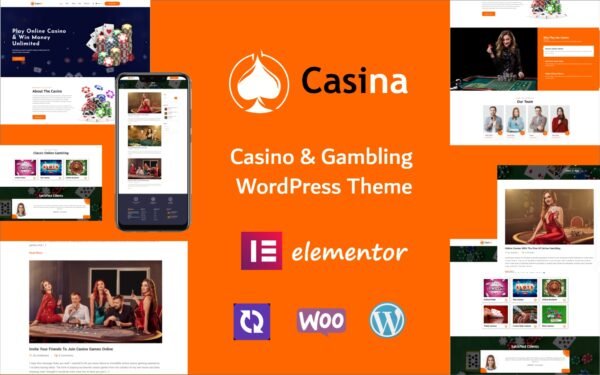 Online Casino – Gambling & Betting WordPress Theme