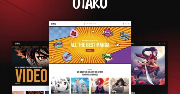 Otaku – Anime, Manga & K-Pop WordPress Theme