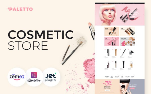 Paletto – Cosmetic Store Elementor WooCommerce Theme