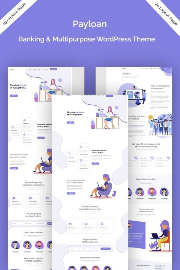 Payloan – Loan & Banking WordPress Theme