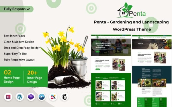 Penta – Gardening and Landscaping WordPress Theme