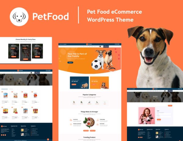 Pet Food WooCommerce WordPress Theme WooCommerce Theme