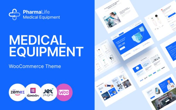 PharmaLife – Pharmacy WooCommerce WordPress Responsive Theme WooCommerce Theme