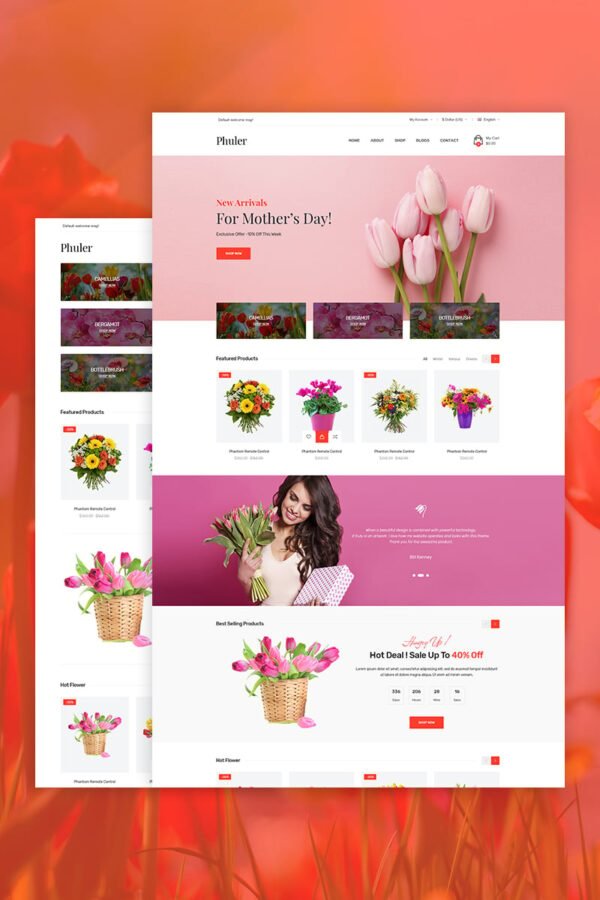 Phuler – Flower Shop WooCommerce Theme