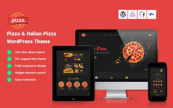 Pizzo – Italian Pizza WordPress Theme WooCommerce Theme