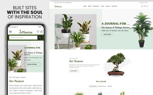 Plantza – The Plant & Organic Foods Premium Shopify Theme