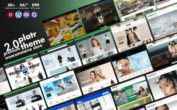 PlatR – Multipurpose Woocommerce Theme WooCommerce Theme