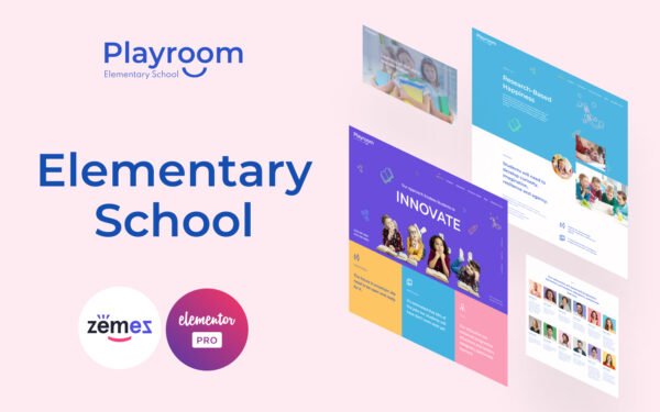 Playroom – Elementary School Elementor Kit