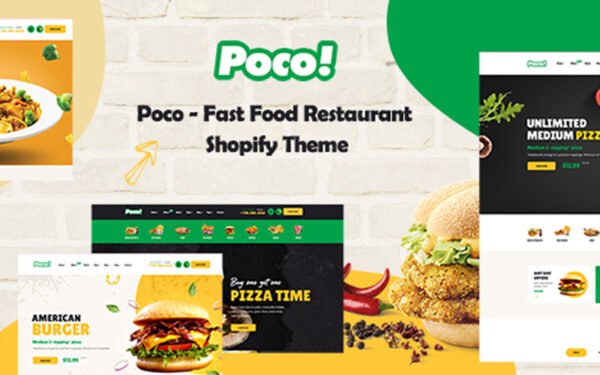 Poco – Fast Food Shopify Theme