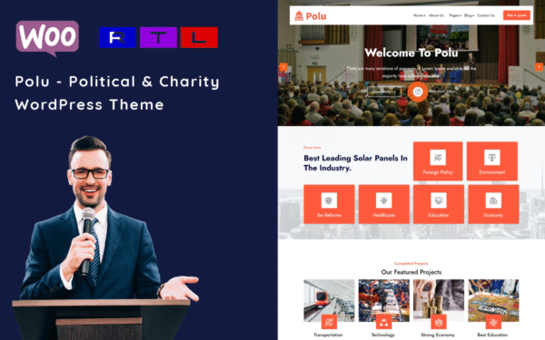 Polu – Political Party WordPress Theme
