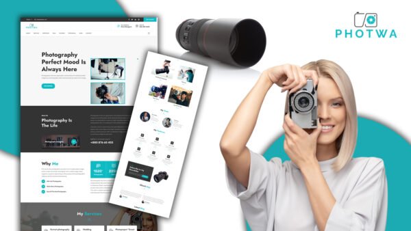Powar-Photwa Creative Photography Portfolio One Page WordPress Theme