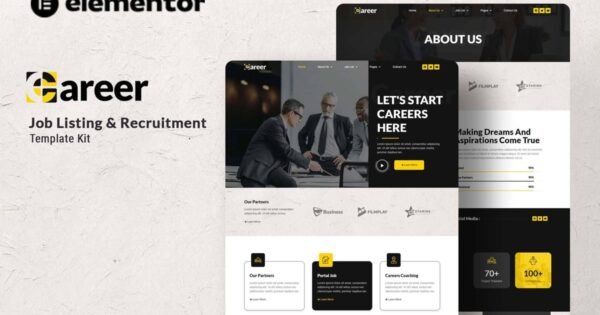 Career – Job Recruitment Elementor Template Kit