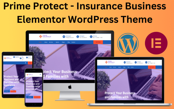 Prime Protect – Insurance Business Elementor WordPress Theme