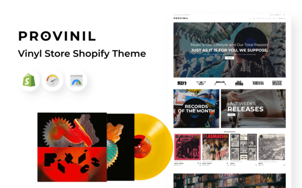 Provinil – Vinyl Store Shopify Theme