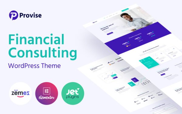 Provise – Special Financial Consulting WordPress Elementor Theme WordPress Theme