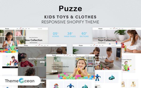 Puzze – Kids Toys & Clothes Responsive Shopify Theme